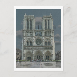 Notre-Dame-Postkarte Postkarte