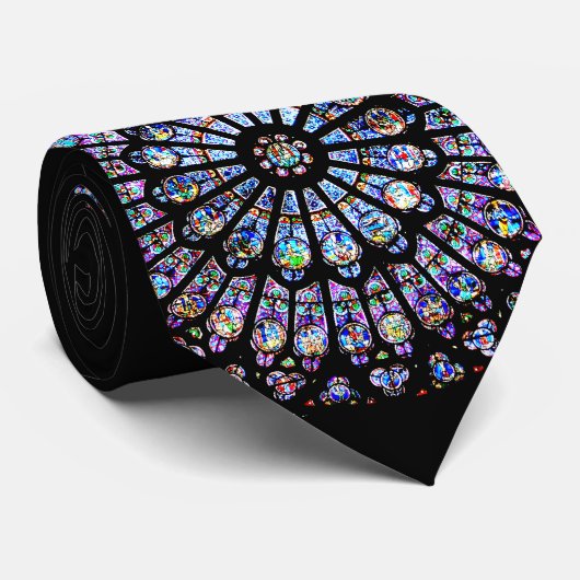 Notre-Dame-Rose Krawatte (Gerollt)