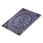 Notre Dame Rose Window Notepad Notizblock (angewinkelt)