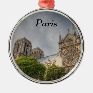 Notre Dame Silbernes Ornament