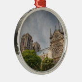Notre Dame Silbernes Ornament (Rechts)