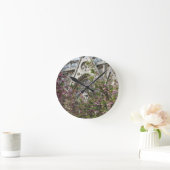 Notre Dame spring Runde Wanduhr (Zuhause)