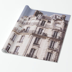 Notre Dame und Pariser Architektur Geschenkpapier