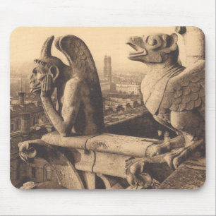 Notre Dame-Wasserspeier Mousepad