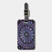 Notre- DameRosen-Fenster-Gepäck-Umbau Gepäckanhänger (Vorderseite vertikal)