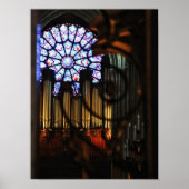 Notre Dame's Orgelpfeifen Poster (Vorne)