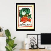 Notre Potager 1916 Poster (Heimbüro)