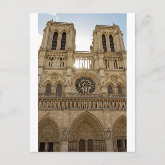 NotreDam Postkarte (Vorderseite)
