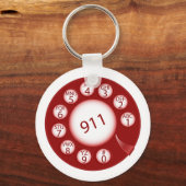 Notruf Schlüsselanhänger (Vorderseite)
