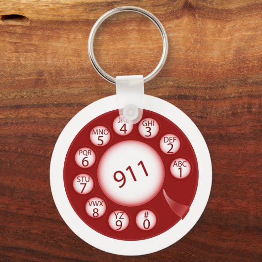 Notruf Schlüsselanhänger (Vorderseite)