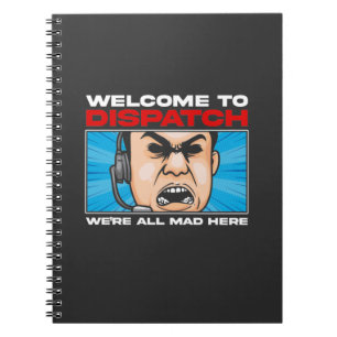 Notrufnummern für den Funny Dispatcher 911 Notizblock