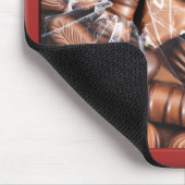 Notrufschokolade Mousepad (Ecke)