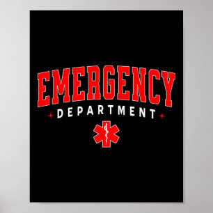 Notrufzimmer Er Rn Nurse Department Healthcare N Poster