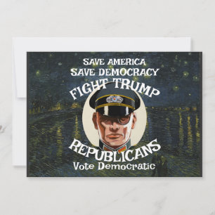 NoTrump Republikanische Partei Abschluss Ruhestand Einladung