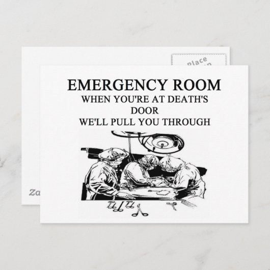 Notscherke Postkarte (Vorne/Hinten)