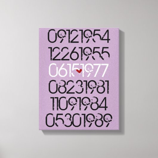 Notstandsperiode Leinwanddruck (Vorderseite)