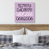 Notstandsperiode Leinwanddruck (Insitu (Schlafzimmer))