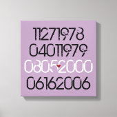 Notstandsperiode Leinwanddruck (Vorderseite)