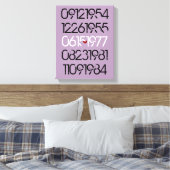 Notstandsperiode Leinwanddruck (Insitu (Schlafzimmer))