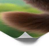 Notta Bär stumpy Poster (Ecke)