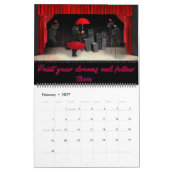 Notta Bear Digital Art Calendar Kalender (Feb 2027)