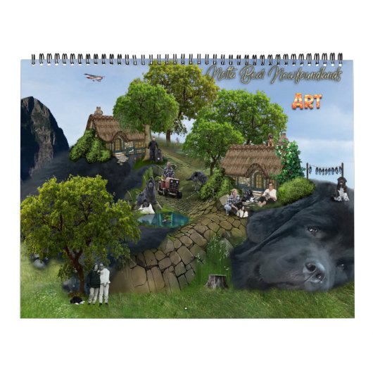 Notta Bear Digital Art Calendar Kalender (Titelbild)