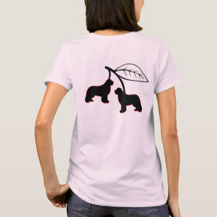 Notta Bear Neufundland-Kirschen T-Shirt
