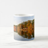Notte Park Herbstreflexionen Kaffeetasse (Mittel)