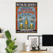 Notting Hill Brewery Co, 1899 Poster (Heimbüro)