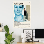 Notting Hill Roger Michell Minimalistisch Movie Vi Poster (Heimbüro)
