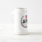 Nottingham Bierglas (Vorderseite Links)