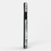 NOTTINGHAM BLUE Case-Mate iPhone HÜLLE (Hinten/Rechts)