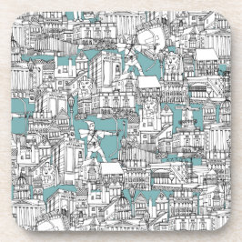 NOTTINGHAM BLUE UNTERSETZER