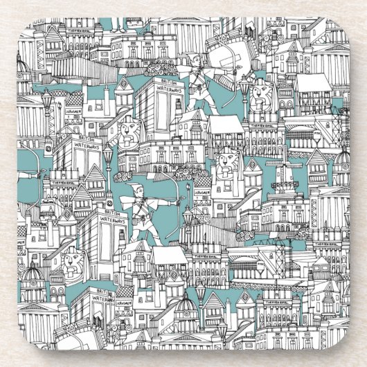 NOTTINGHAM BLUE UNTERSETZER (Vorderseite)