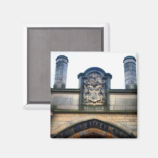 Nottingham Castle Magnet (Vorderseite/Rückseite)