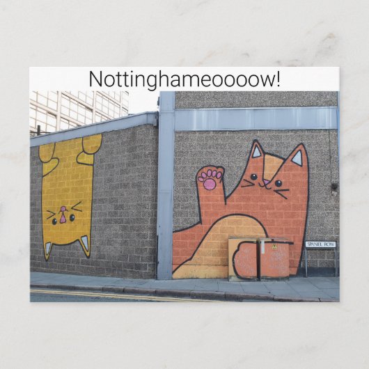Nottingham Cats Postkarte (Vorderseite)