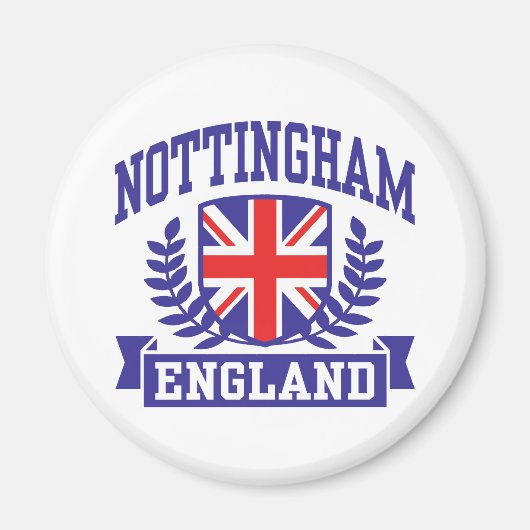 Nottingham England Magnet (Vorne)