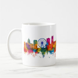 Nottingham England Skyline Kaffeetasse
