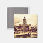 Nottingham Market Square Magnet (Vorderseite/Rückseite)