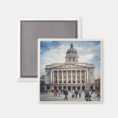 Nottingham Market Square Magnet (Vorderseite/Rückseite)