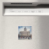 Nottingham Market Square Magnet (In Situ (Geschirrspüler))