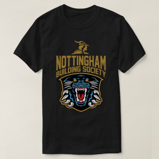 Nottingham Panthers Logo, NOT Lightweight Hoodie T-Shirt (Design vorne)