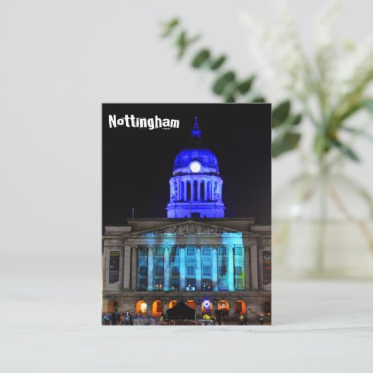 Nottingham Postkarte (Stehend Vorderseite)