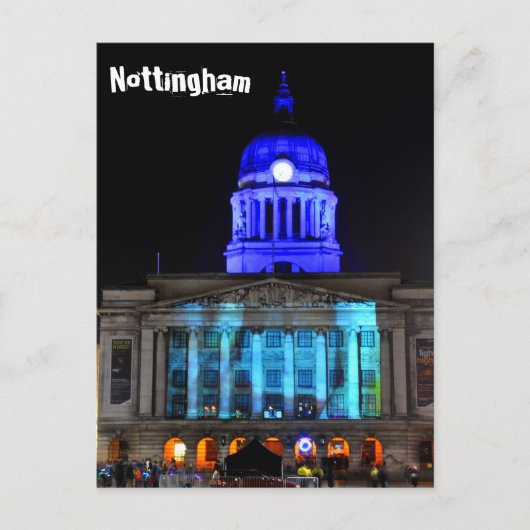 Nottingham Postkarte (Vorderseite)