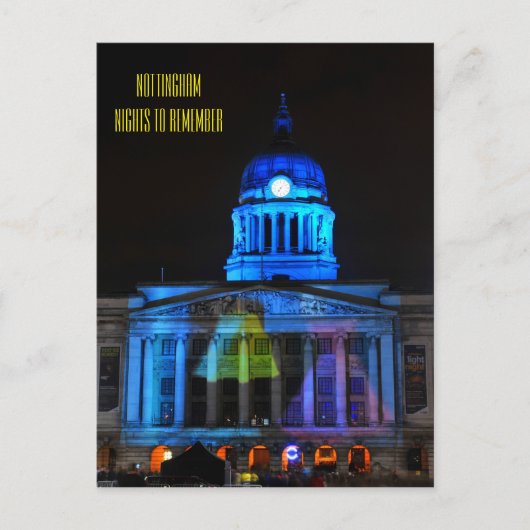 Nottingham Postkarte (Vorderseite)