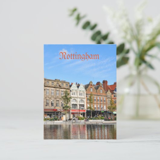 Nottingham Postkarte (Stehend Vorderseite)
