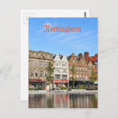 Nottingham Postkarte (Vorne/Hinten)