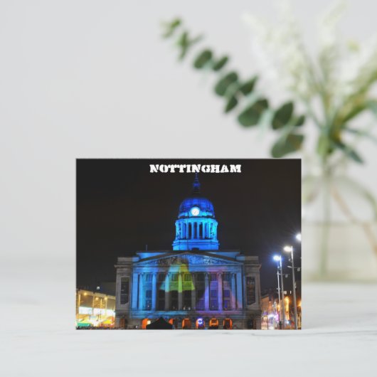 Nottingham Postkarte (Stehend Vorderseite)