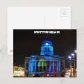 Nottingham Postkarte (Vorne/Hinten)