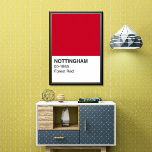 Nottingham Red Forest - Vollbreite Poster